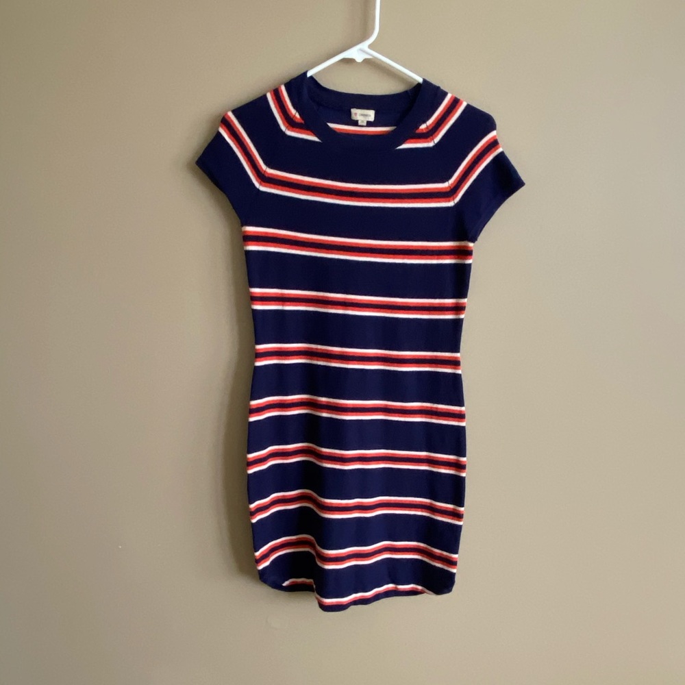 Soft & Stretchy Striped  Minidress